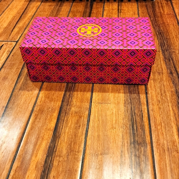 **NIB**Tory Burch Color Block Leather Espadrille, Ivory Desert Bloom/Navy Nappa - Picture 7 of 9